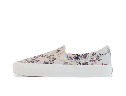 Sneakerek és cipők Vans Slip-On Kith 10th Anniversary Floral Turtledove Fehér | VN0A45JK6BZ