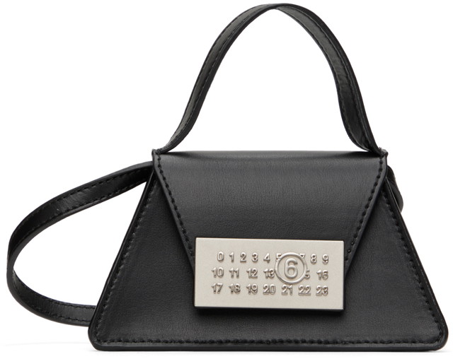 Válltáskák Maison Margiela MM6 Crossbody Bag Fekete | SB5ZI0006 P6189