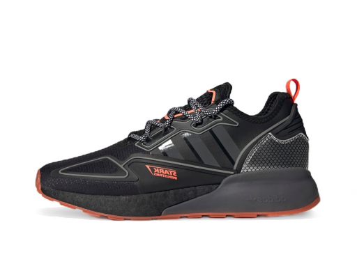 Sneakerek és cipők adidas Originals Marvel x ZX 2K Boost "Stark Industries - Black" Fekete | H02560