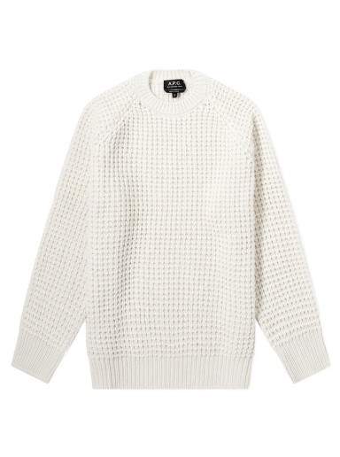 Pulóver A.P.C. Selma Knitted Sweater Fehér | COEZL-F23124-AAB