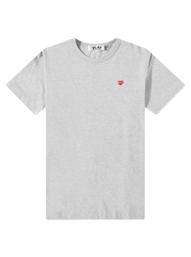 Póló Comme des Garçons Play Small Red Heart Tee Szürke | P1T306-1