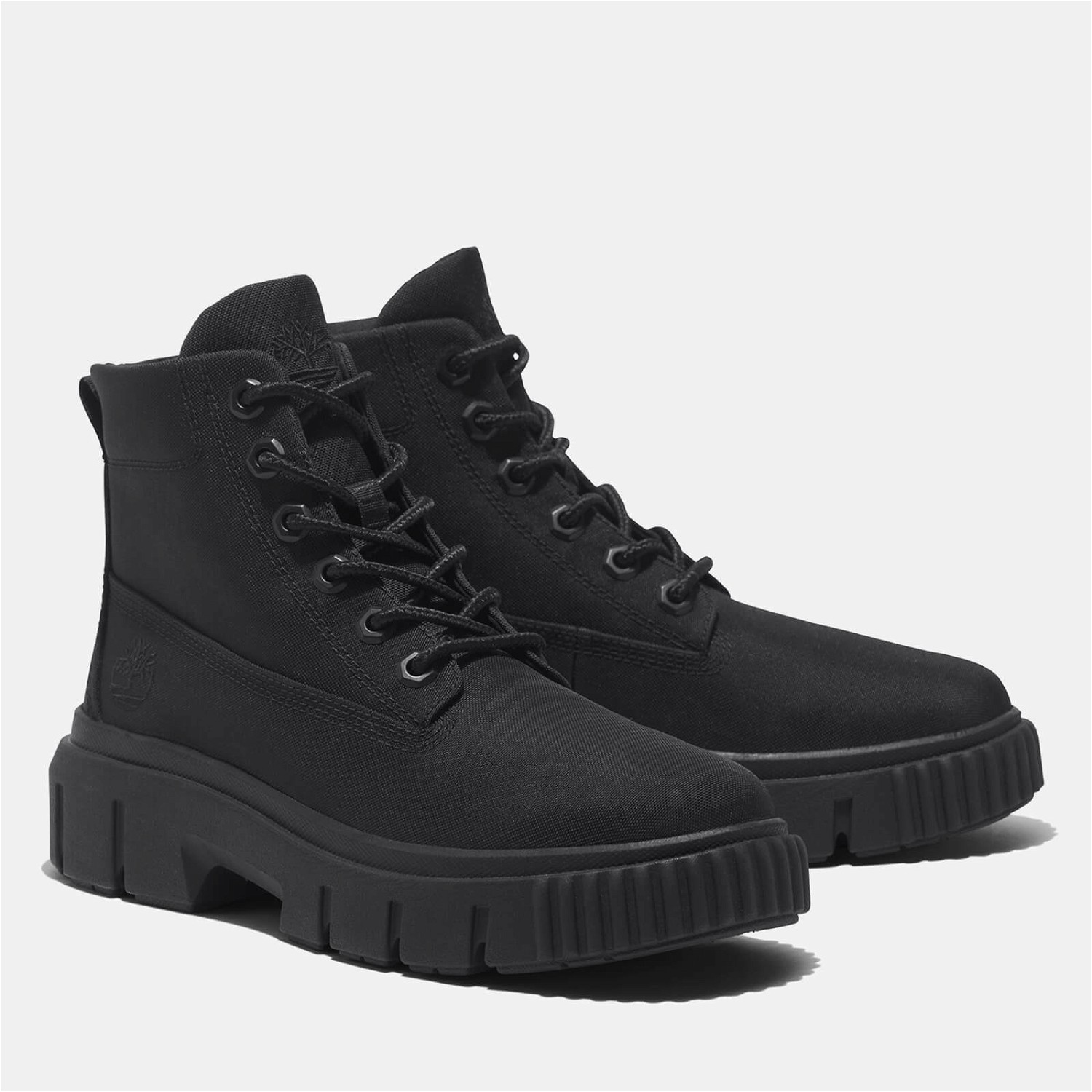 Sneakerek és cipők Timberland Women's Greyfield Canvas Boots - UK 4 Fekete | TB0A42NW0151, 0