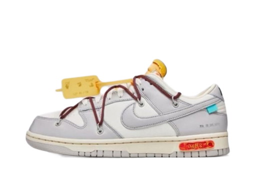 Sneakerek és cipők Nike Dunk Low Off-White Lot 46 Szürke | DM1602-102