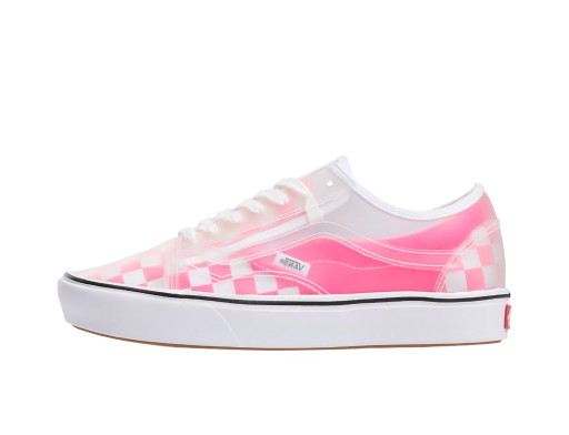 Sneakerek és cipők Vans ComfyCush Slip-Skool Checkerboard Knockout Pink Rózsaszín | VN0A4P3EWYI