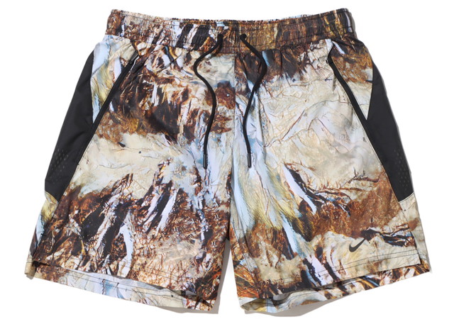 Rövidnadrág Nike NOCTA x Running Camo Shorts Multicolor Barna | FJ3012-010