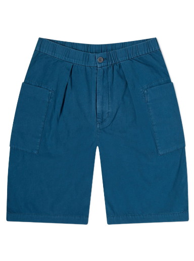 Rövidnadrág Snow Peak Recycled Cotton Short Sötétkék | PA-23SU105-BL