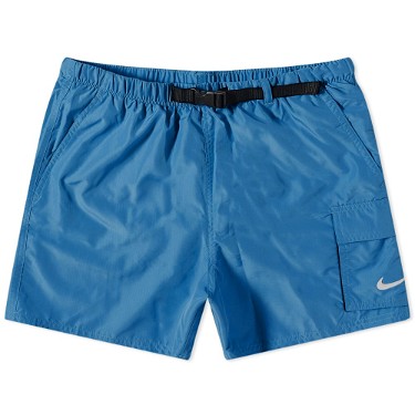 Fürdőruha Nike Swim Belted 5 Volley Shorts "Marina Blue" Kék | NESSB522-444, 0