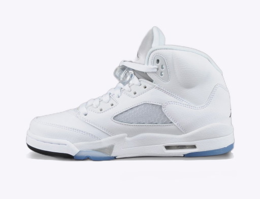 Sneakerek és cipők Jordan Air Jordan 5 Retro ''Metallic White'' BG Fehér | 440888-130