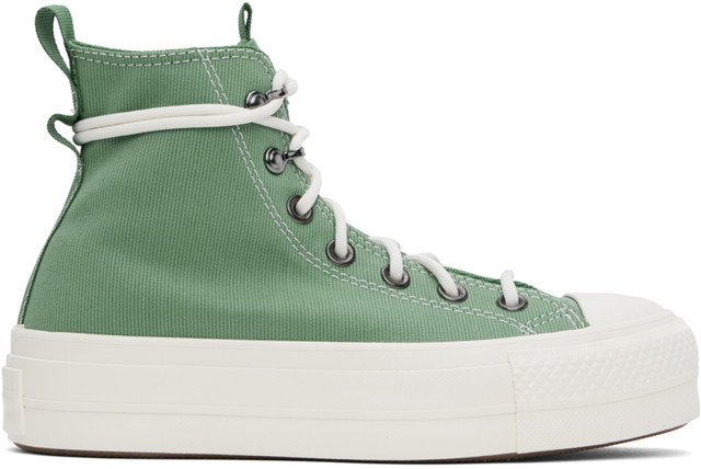 Sneakerek és cipők Converse Chuck Taylor All Star Lift Platform Utility Zöld | A08864C