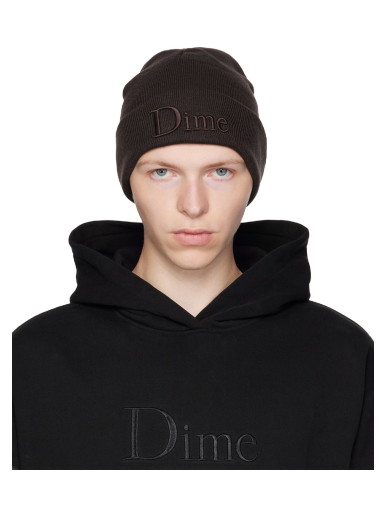 Beanie sapkák Dime Embroidered Beanie Barna | DIMESP2339BRW