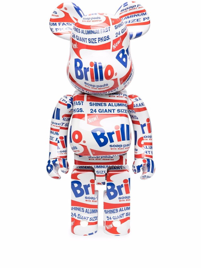 Gyűjthető Medicom Toy Be@rbrick Andy Warhol graphic-print toy - White Többszínű | 1000BRILLOFMULTI16807529