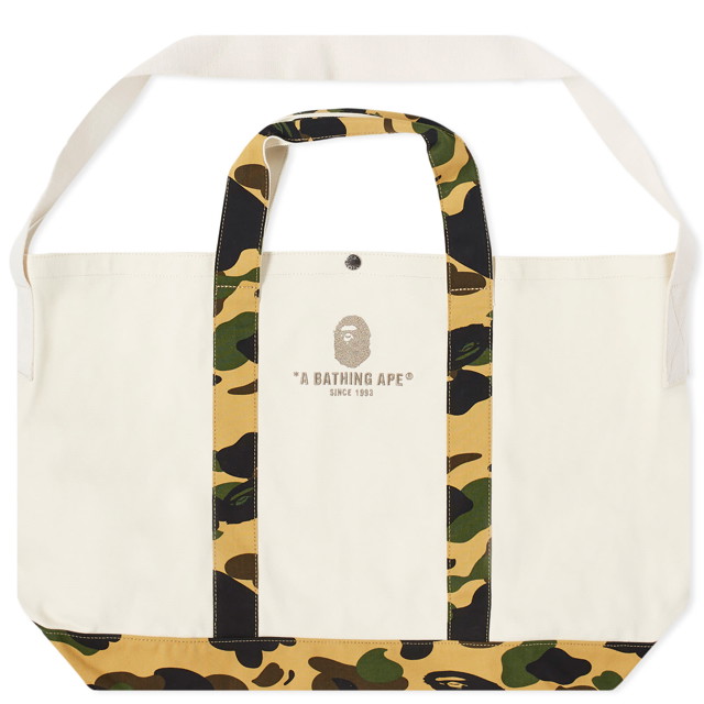 A Bathing Ape 1St Camo Tote Bag