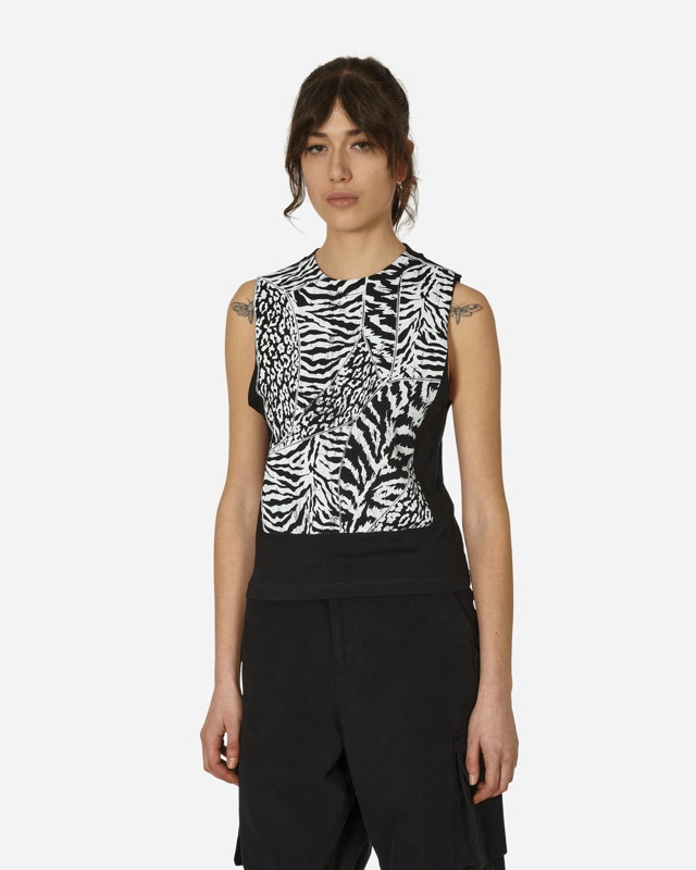 Mellények Aries Animal Screen Vest Black Fekete | SUAR40002 BLK