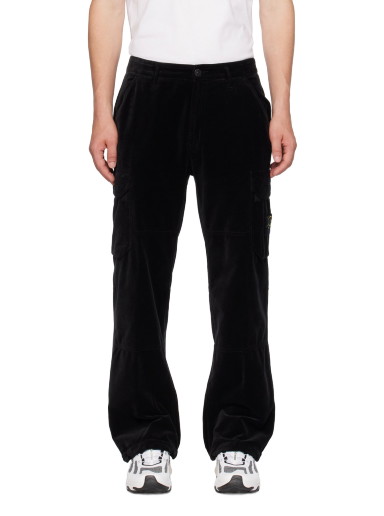 Oldalzsebes nadrágok Stone Island Patch Cargo Pants Fekete | 791532109