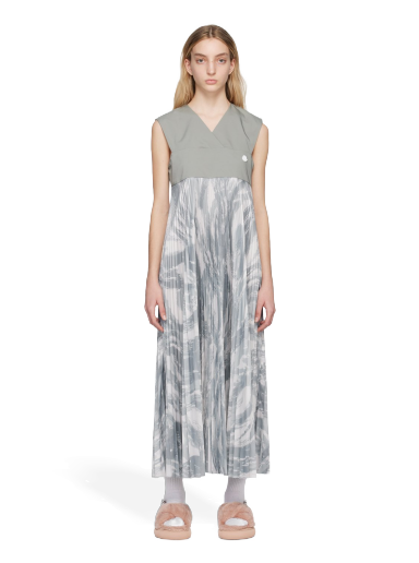 Ruha Moncler x Genius 4 x HYKE Gray Maxi Dress Szürke | H209K2G00001M2521