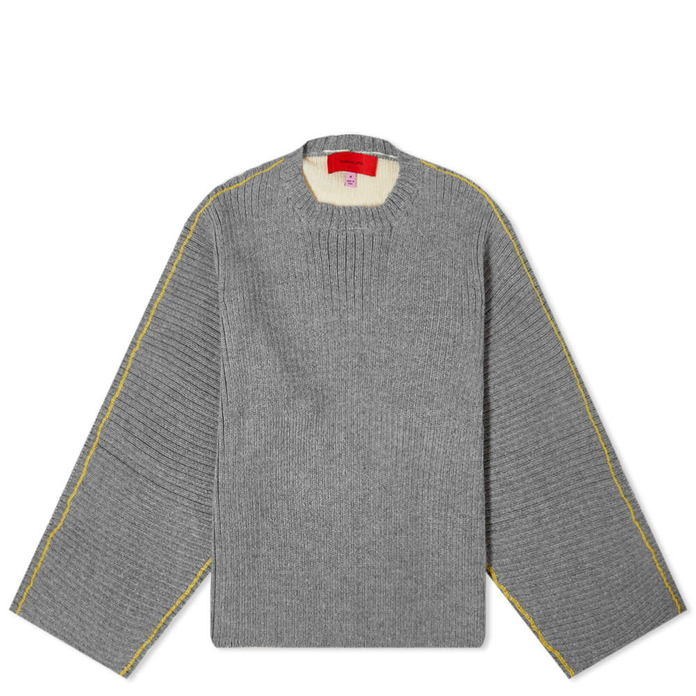 Pulóver Eckhaus Latta Ash Knitted Sweater Szürke | 4026-EL-AW22-C, 0
