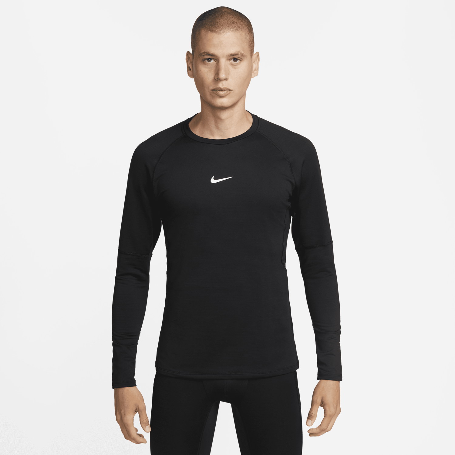 Póló Nike Pro Warm Fekete | FB7982-010, 0