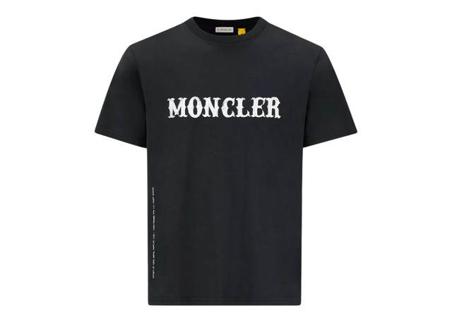 Póló Moncler Hiroshi Fujiwara x Fragment Logo T-Shirt Fekete | H209U8C00001M2350999