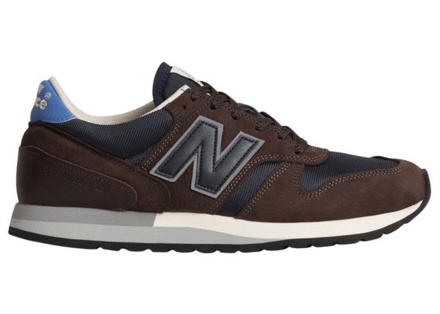 Sneakerek és cipők New Balance 770 Norse Projects Navy Brown Barna | M770NP