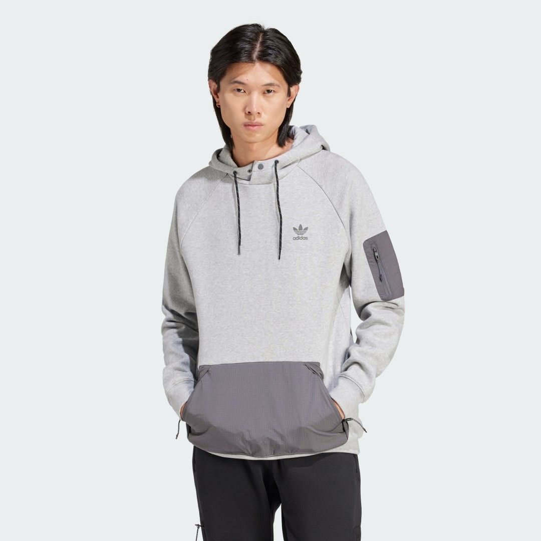 Sweatshirt adidas Originals Hoodie Szürke | IZ3279, 0