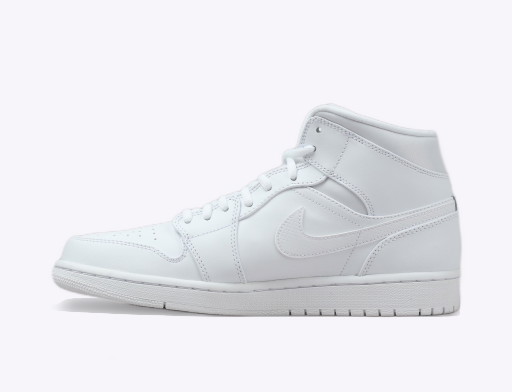 Korlátozott példányszámban Jordan Air Jordan 1 Retro Mid ''White'' Fehér | 554724-110