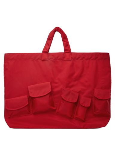 Flap Pockets Tote Bag