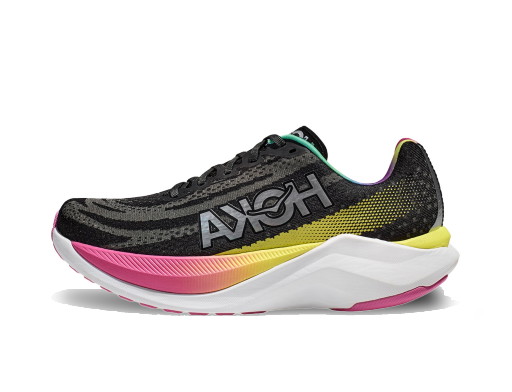 Sneakerek és cipők Hoka One One Mach X Black Silver Multi-Color Fekete | 1141451-BKSV