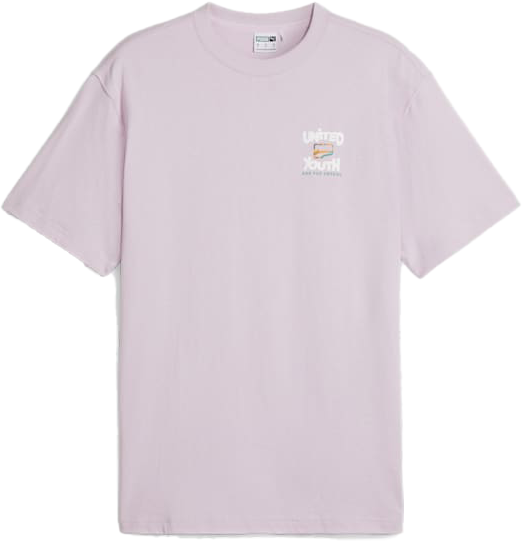 Póló Puma Downtown Graphic T-Shirt Rózsaszín | 623558-60, 1