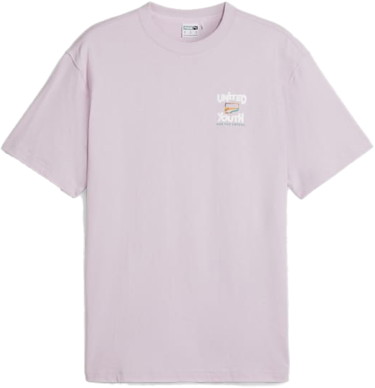Póló Puma Downtown Graphic T-Shirt Rózsaszín | 623558-60, 1