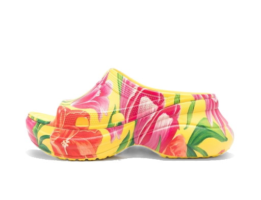 Sneakerek és cipők Balenciaga Crocs x Pool Slide Sandals Tulip Print Multi W Többszínű | 677389W1S8F7053
