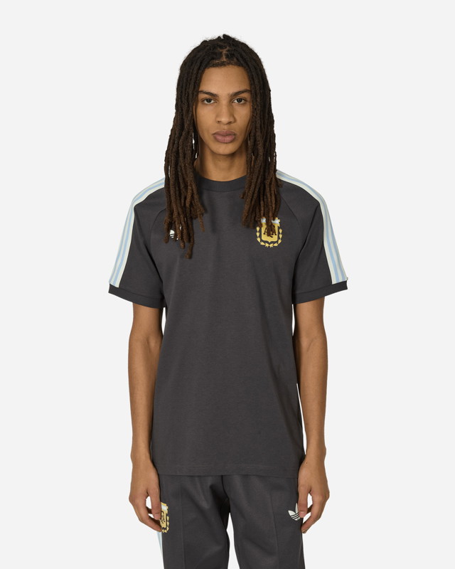 Póló adidas Originals Argentina Beckenbauer T-Shirt Utility Black Fekete | IU2154 001