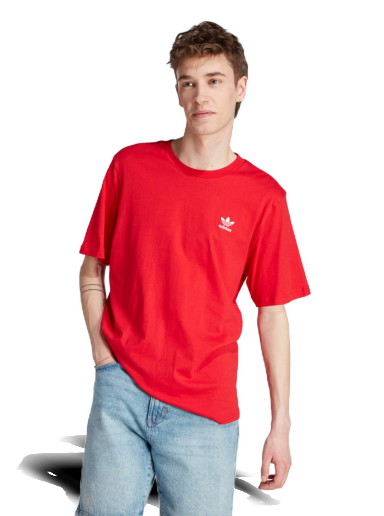 Póló adidas Originals Trefoil Essentials Tee 
Piros | IL2508