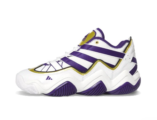 Sneakerek és cipők adidas Originals Top Ten 2010 White Purple Gold Fehér | HQ4624