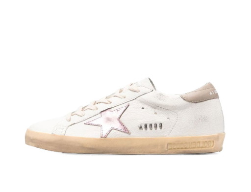 Sneakerek és cipők Golden Goose Super-Star White Antique Pink Metallic W Fehér | GWF00101.F004065.11373