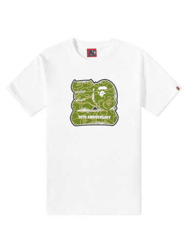 Póló BAPE 30th Anniversary T-Shirt Zöld | 001TEJ701002F-WHG