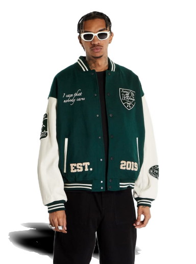 Dzsekik PREACH Varsity Established Jacket Zöld | 206286 6451