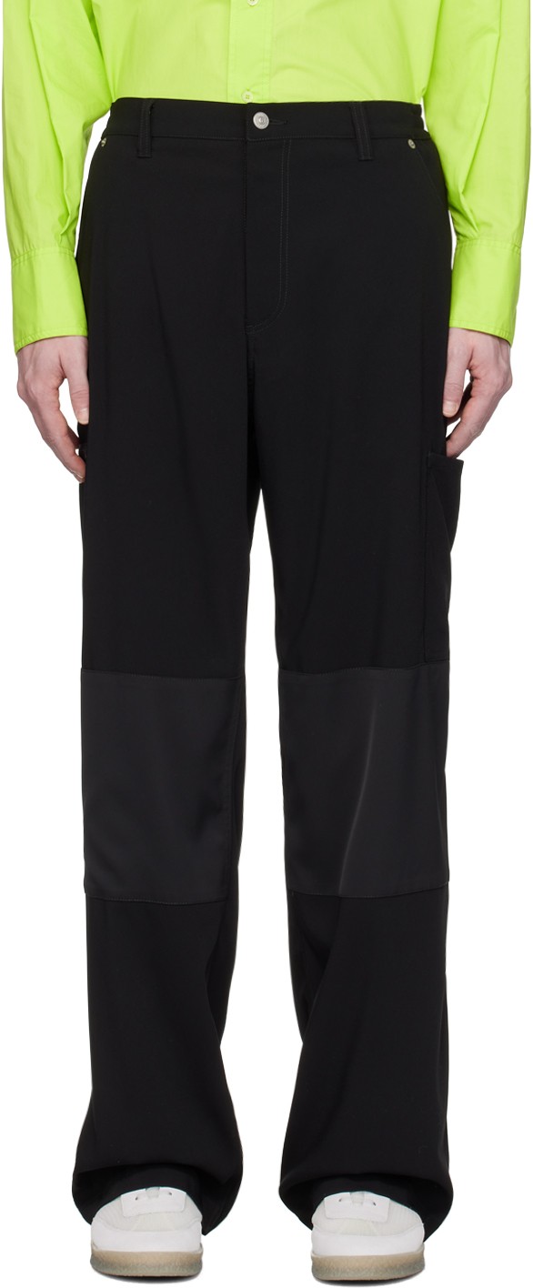 Nadrág Maison Margiela MM6 Pocket Trousers Fekete | SH0KA0003 S78536