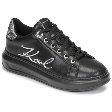 Sneakerek és cipők KARL LAGERFELD KAPRI Signia Lace Lthr Fekete | KL62510A-00S, 1