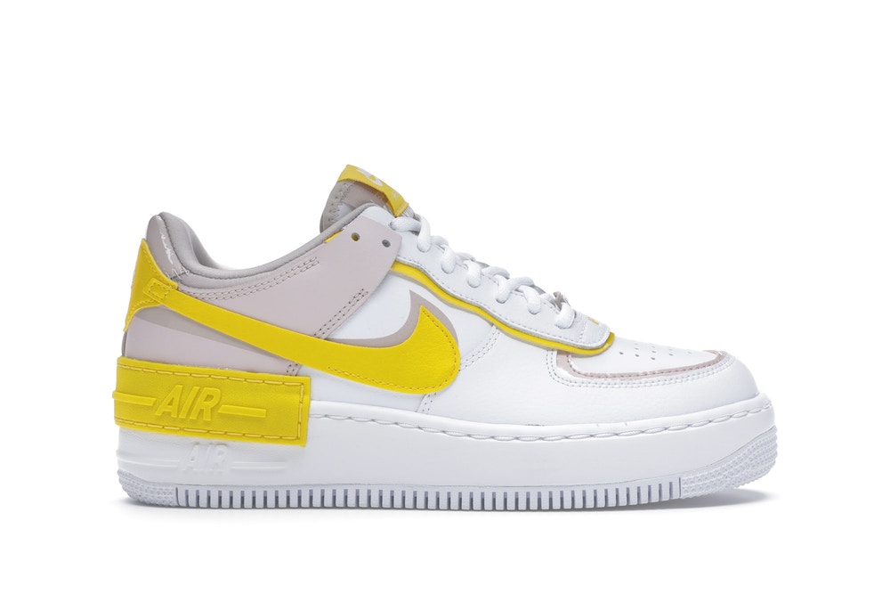 Sneakerek és cipők Nike Air Force 1 Low Shadow "White Barely Rose Speed Yellow" W Fehér | CJ1641-102, 0