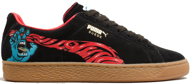 Sneakerek és cipők Puma Suede Classic Santa Cruz Fekete | 366321-01