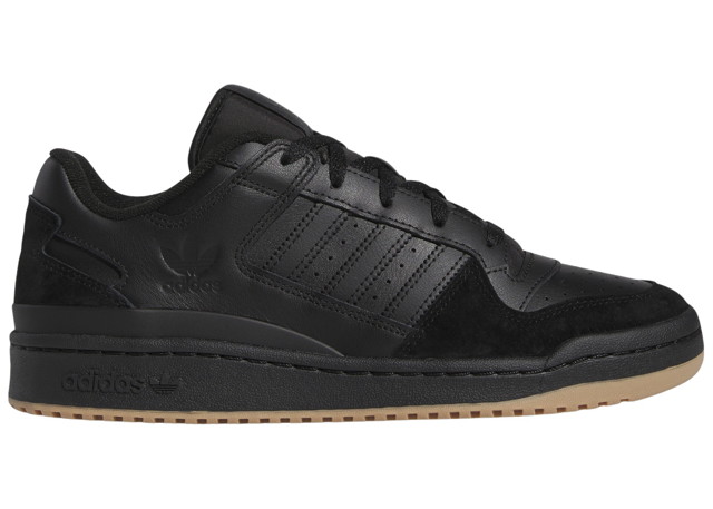 Sneakerek és cipők adidas Originals Forum Low Classic Core Black Gum Fekete | IE7111