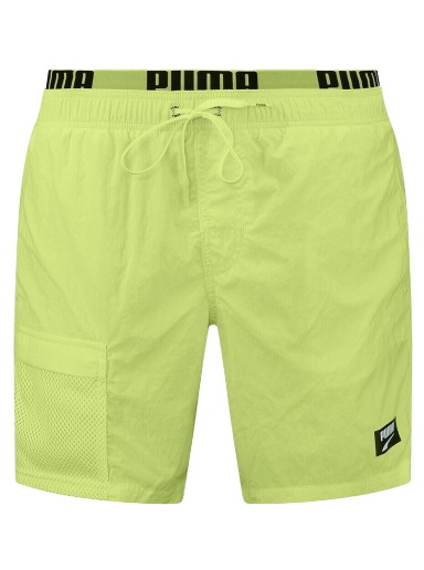 Fürdőruha Puma Swim Utility Mid Shorts Sárga | 701221757-004