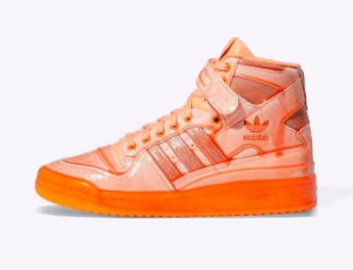 Sneakerek és cipők adidas Originals Jeremy Scott x Forum High "Dipped – Signal Orange" 
Narancssárga | Q46124