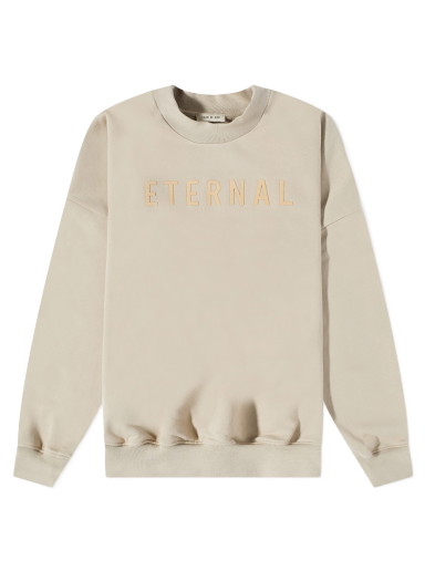 Pulóver Fear of God Eternal Fleece Crewneck Bézs | FGE50-003AFLC-252