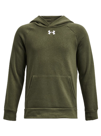 Sweatshirt Under Armour Rival Fleece Hoodie Zöld | 1379792-390
