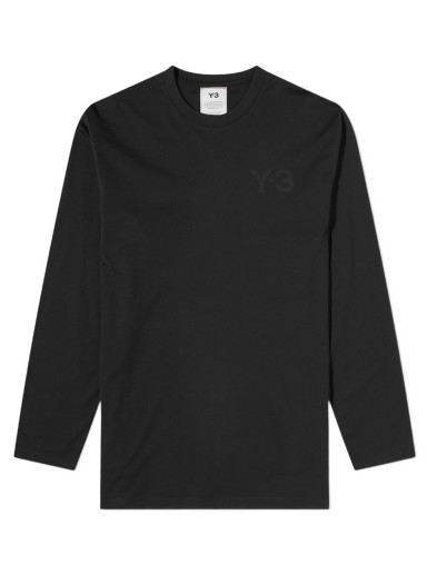 Póló Y-3 Long Sleeve Classic Chest Logo Tee Fekete | FN3361
