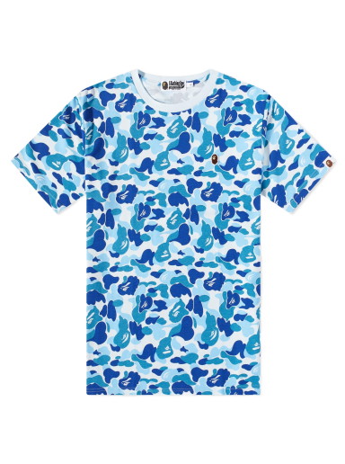 ABC Camo Ape Head One Point T-Shirt Blue