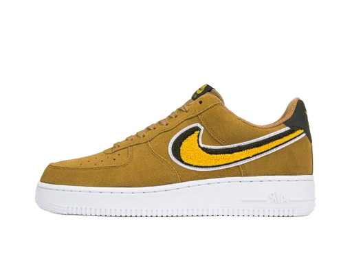 Sneakerek és cipők Nike Air Force 1 Low 3D Chenille Swoosh Muted Bronze Sárga | 823511-204