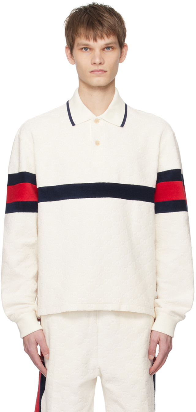 Pólóingek Gucci GG Polo Tee Fehér | 768615 XJF4E