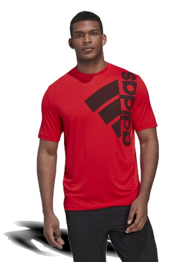 Póló adidas Performance Big Badge of Sport Training Tee 
Piros | HD3547